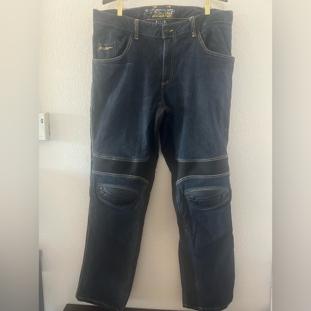 ICON Overlord Riding Denim Pants
